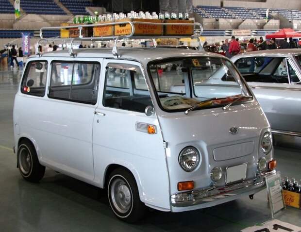 Второе поколение, стартовавшее в 1966-м jdm, subari, subaru sambar, авто, автомобили, кей-кар, япония