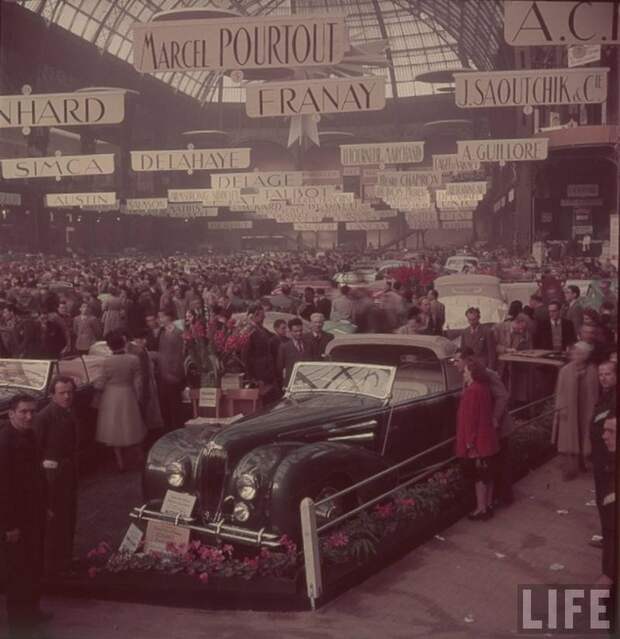 Парижский автосалон 1948 года авто, история, автосалон, парижский автосалон, 1948