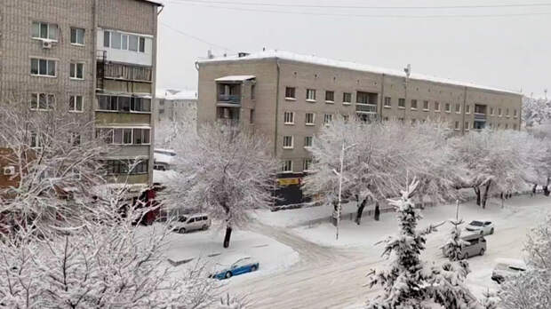 Такого не было век: на Благовещенск обрушилась «снежная буря столетия»