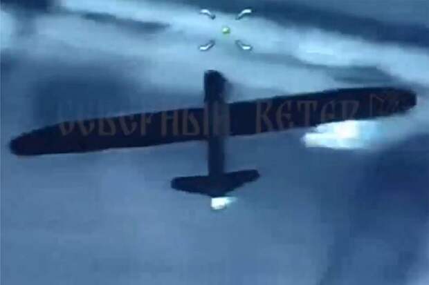 Опубликованы кадры уничтожения дронов ВСУ в российском приграничье