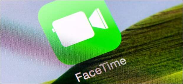 FaceTime app icon on an iPhone or iPad