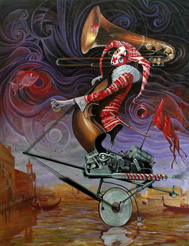 Шокирующие картины Adrian Borda