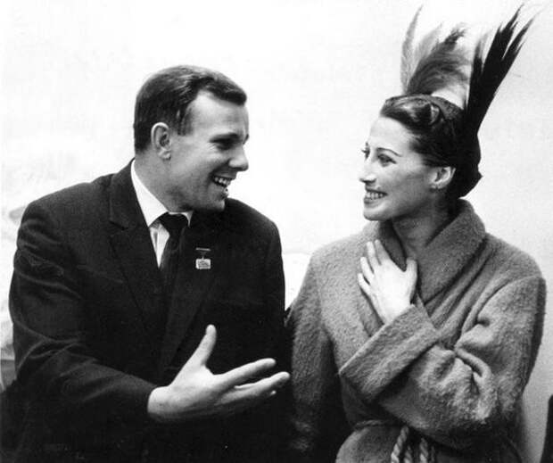 Юрий Гагарин и Майя Плисецкая, 1961 год история, факты, фото