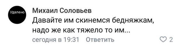 В соцсетях пристыдили Милонова за жалобу на низкую зарплату. «Давайте им скинемся, бедняжкам»