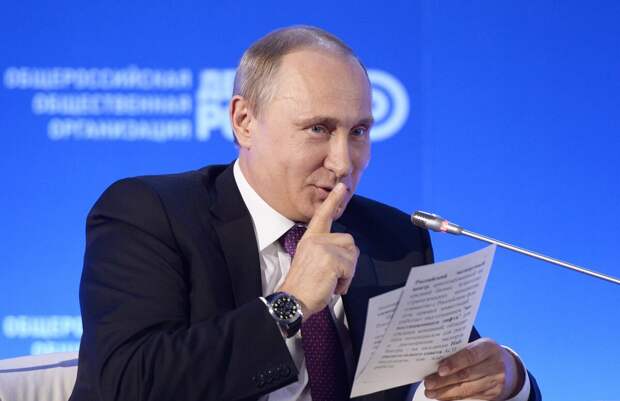 Почему Путин не говорит о том, что говорю я?