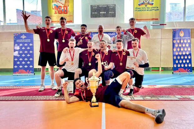 Сборная МВО стала чемпионом в Кубке ВС РФ по волейболу
