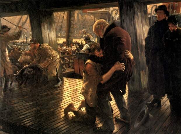 Джеймс Тиссо. Блудный сын в современной жизни. Возвращение. 1882