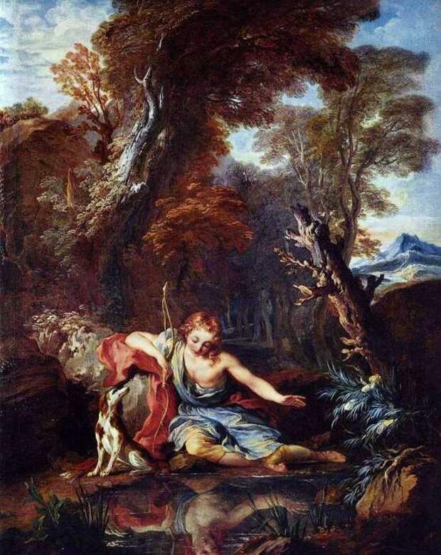 Самовлюблённый Нарцисс. \ Фото: arts.nccri.ie.