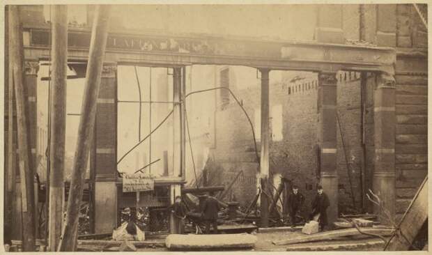Пожар в Бостоне, 1872