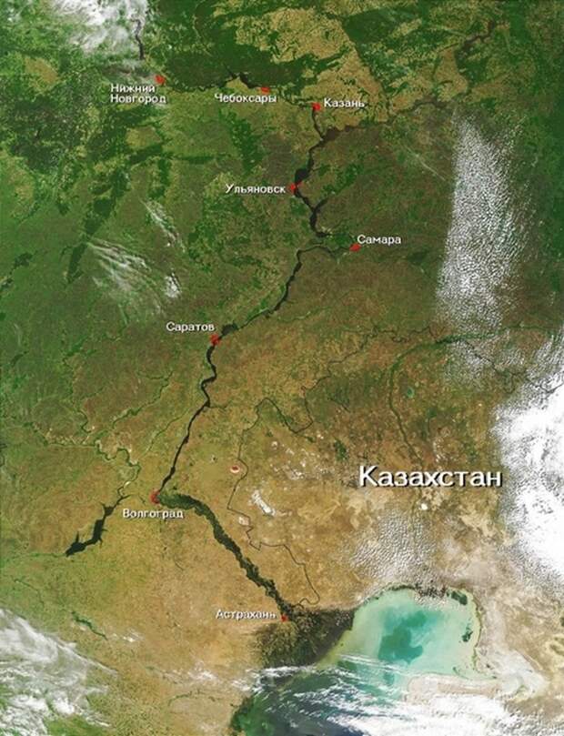 20 мая все поволжские регионы России отмечают день великой реки – День Волги. волга, факты