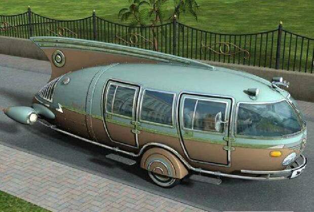 Dymaxion car, R. Buckminster Fuller авто, автомир, интересное, монстры, странные