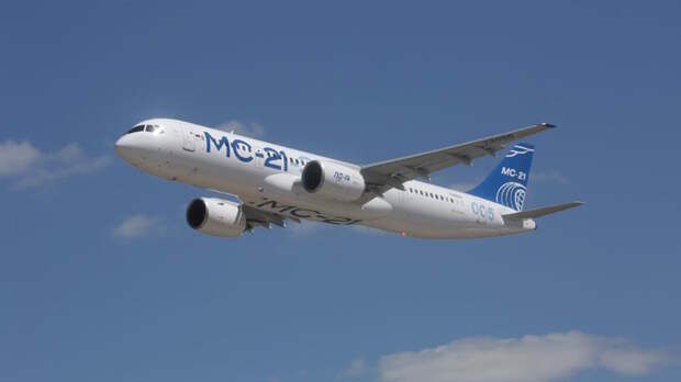 МС-21 с новыми российскими системами совершил первый полет