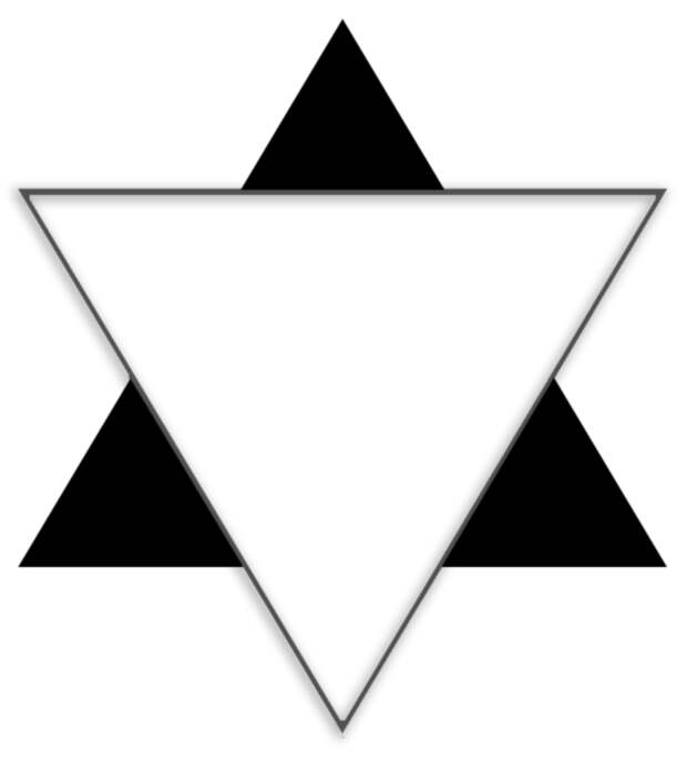 Древний символ главенства духовного мира над материальным