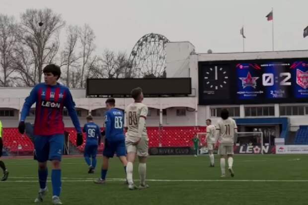 Тамбовский ФК "Спартак" одержал победу над хабаровским "СКА"