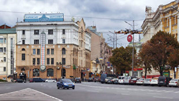 Площадь Конституции в Харькове. Архивное фото