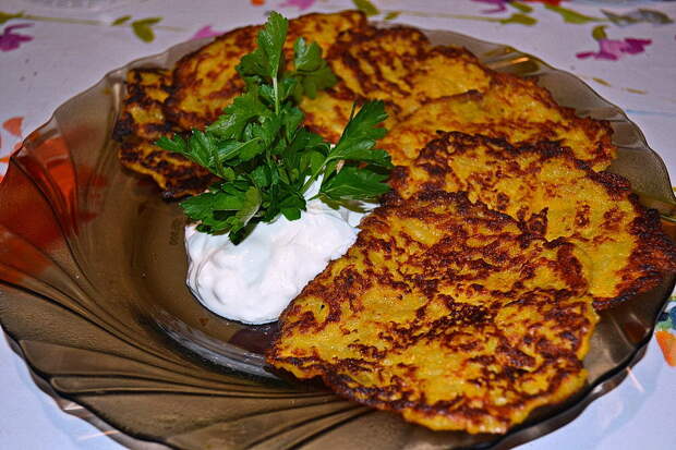 Драники с ТЫКВОЙ — вкусно.