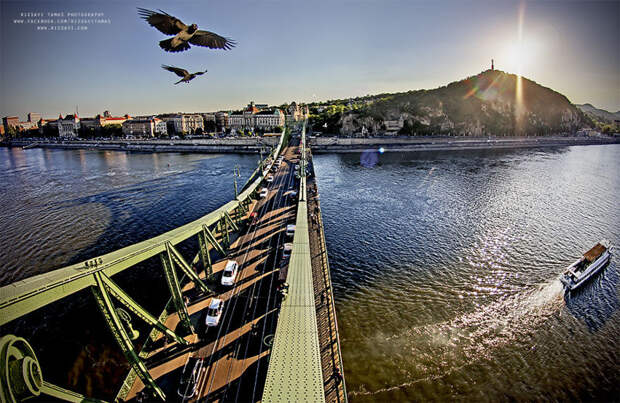 Рискуя собственной жизнью, мужчина делает потрясающие фотографии Будапешта  будапешт, риск, фотография