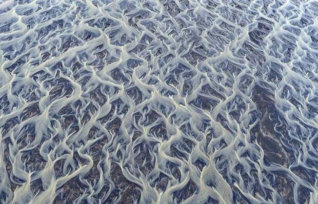 Удивительные фотографии "плетёных" рек