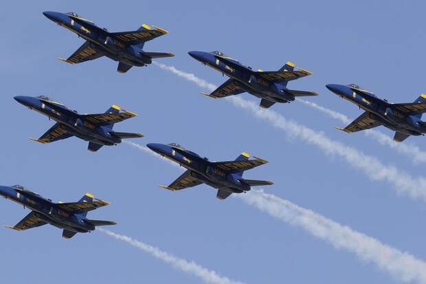 Небесные акробаты: «Голубые ангелы» ВМС США
