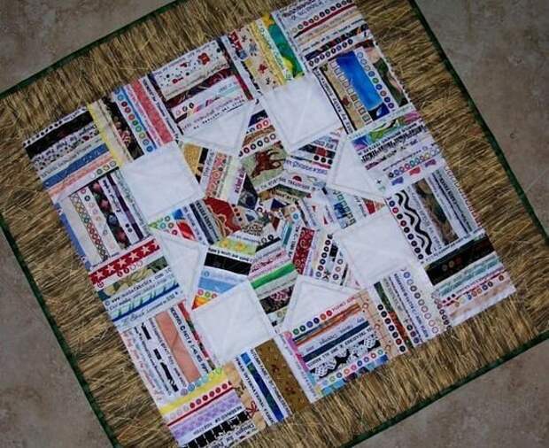 изделия из кромок, фото найдены на Pinterest