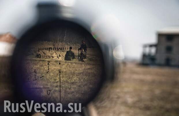 На Донбассе «Гринпис» уничтожил боевика ВСУ (ВИДЕО) | Русская весна