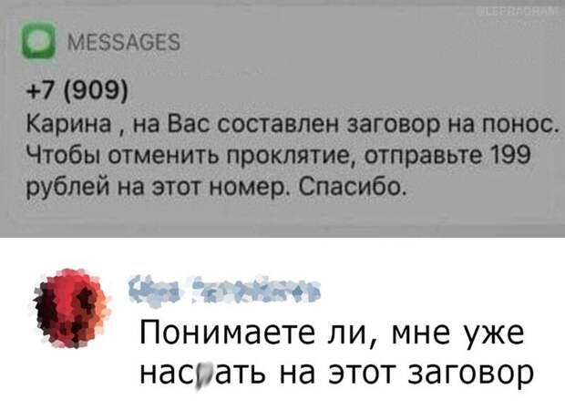 Мошенник вряд ли ожидал такого ответа