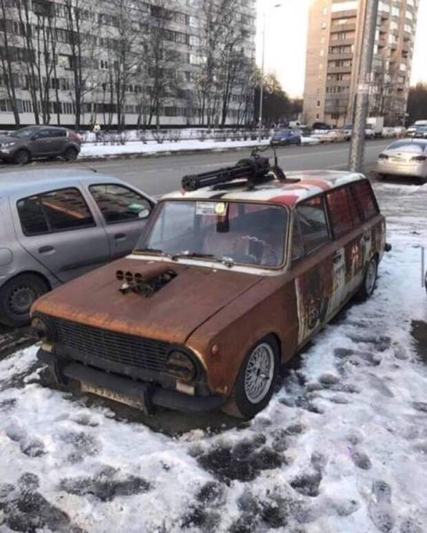 Очень странные транспортные средства (45 фото)