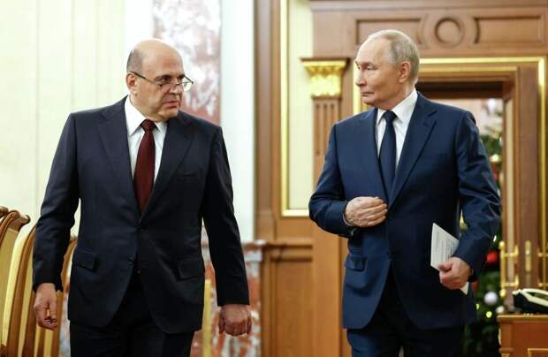 Путин сообщил, что проведет встречу с Мишустиным во вторник