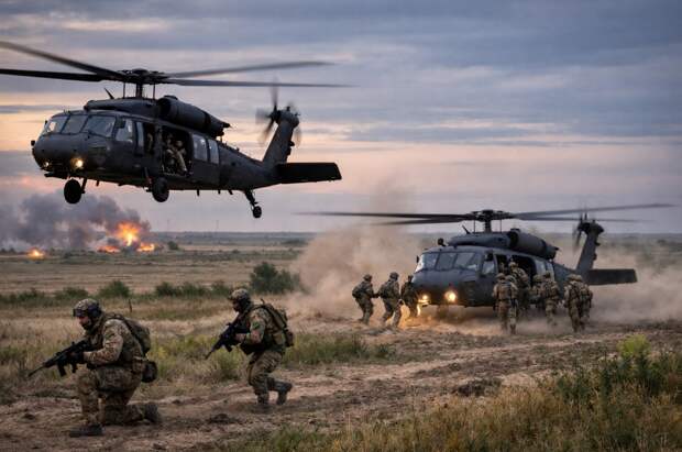 Сорвана десантная операция ВСУ с Black Hawk в Запорожской области