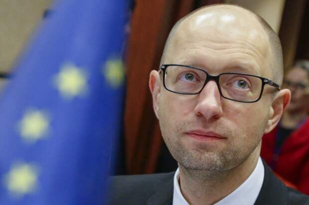Ukrainian Prime Minister Yatseniuk attends a EU-Ukraine Association Council in Brussels