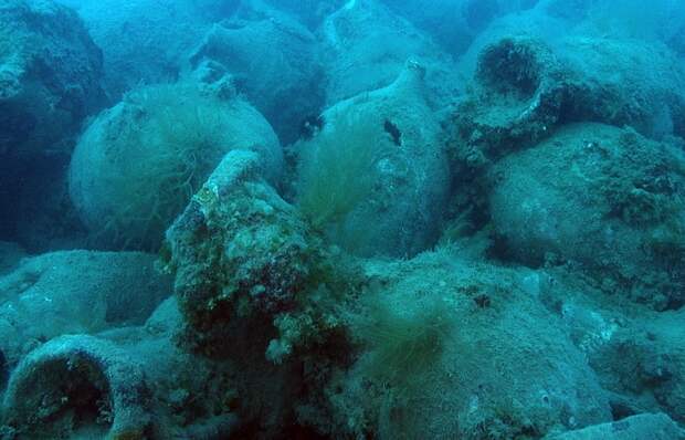 Были скрыты под водой «древнеримские пилюли».