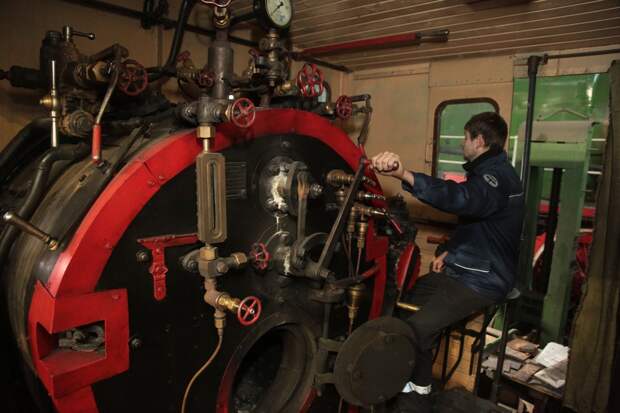 В депо «Подмосковная» есть единственный в стране действующий локомотив 1896 года