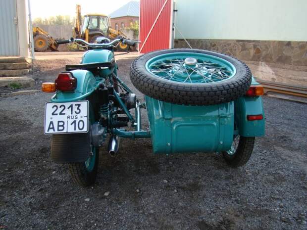 Мотоцикл "Урал" 1981 года с пробегом 5 километров капсула времени, мото, мотоцикл, урал