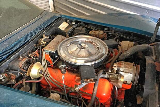 Редчайший Chevrolet Corvette 45 лет простоял в гараже