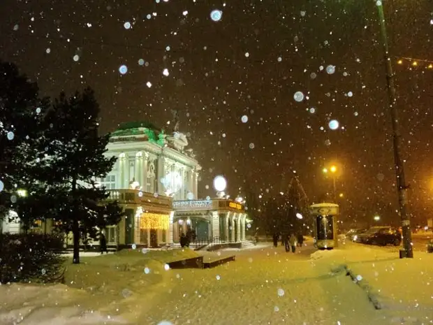 Вечерний собор Омск