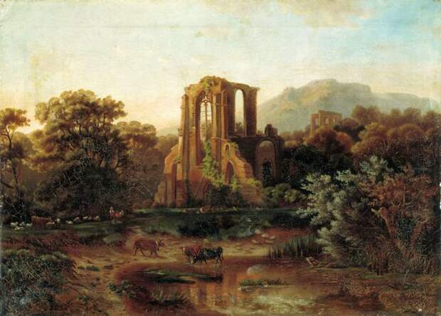 Петров - Итальянский пейзаж. 1800