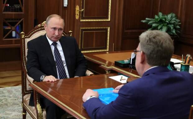 Владимир Путин и Алексей Кудрин 