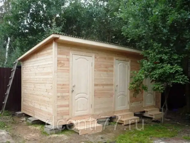 Строим хозблок с душем и туалетом: 30 лучших идей для дачи - Сам себе ...