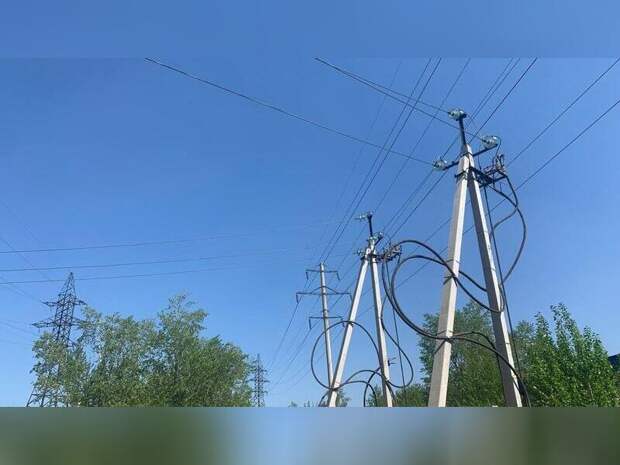 Повреждение кабеля оставило читинцев без света