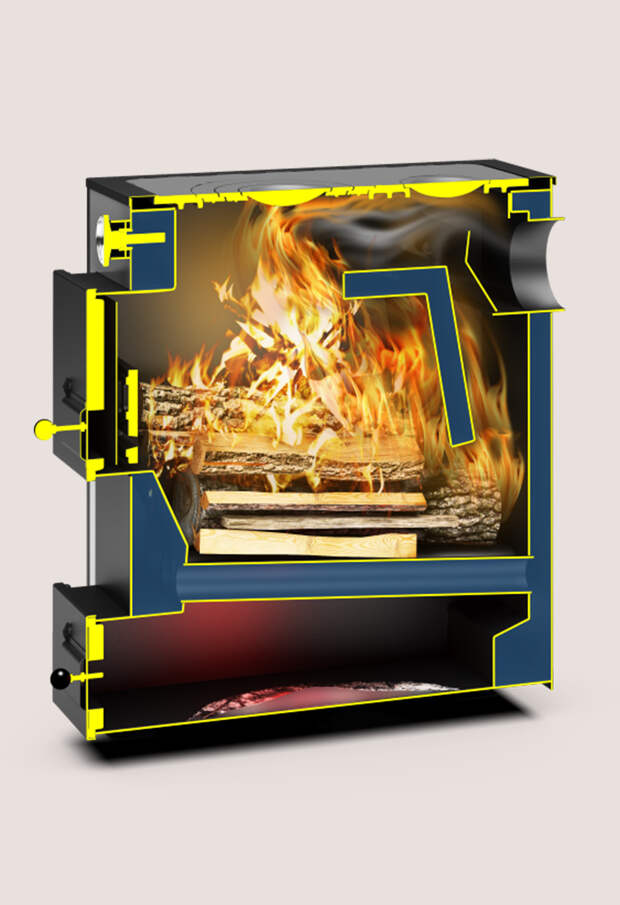 Принцип работы и преимущества твердотопливных котлов длительного горения