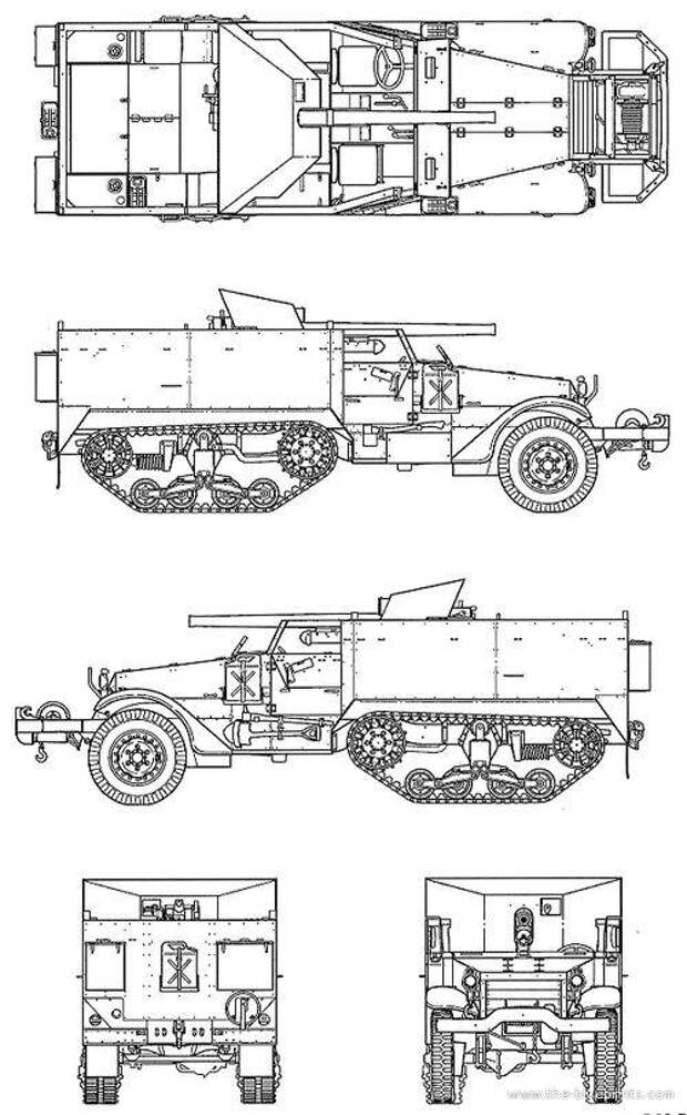 СУ-57 (Т48). Самоходка из ленд-лиза