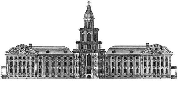 Кунсткамера на гравюре 1741 года. | Фото: en.wikipedia.org. Кунсткамера на гравюре 1741 года. | Фото: en.wikipedia.org.