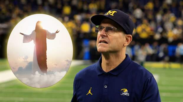 Jim Harbaugh Jesus