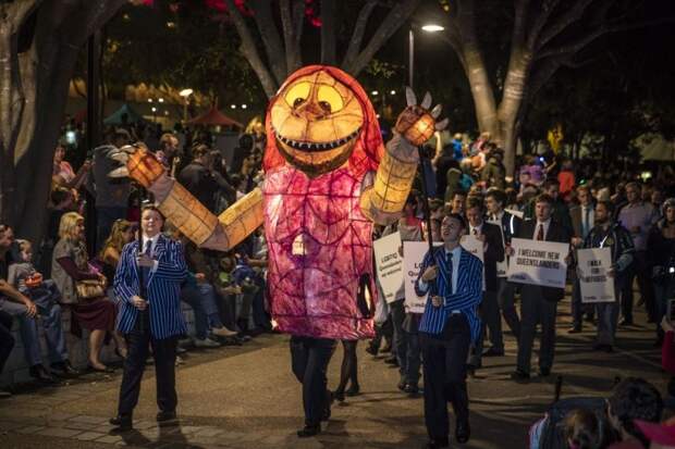 Luminous Lantern Parade в Австралии