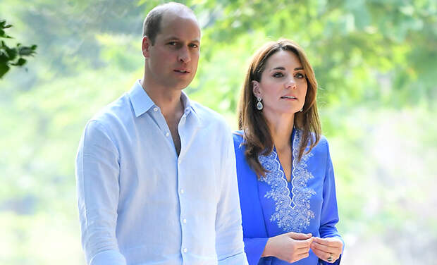 Кейт Миддлтон и принц Уильям посетили национальный парк Маргалла-Хиллс в Исламабаде