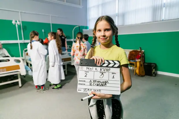 Детская экскурсия и съёмка в кино на киностудии TvoёКино