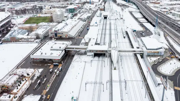 В Москве завершили благоустройство территории у вокзала «Восточный»