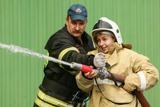 Юные помощники спасателей / Фото Департамента ГОЧСиПБ г.Москвы