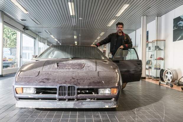 Теперь сын коллекционера планирует восстановить единственный оставшийся суперкар BMW с ГБО. bmw, ГБО, авто, автомобили, спорткар, суперкар