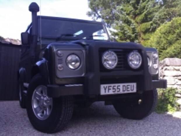 Новый экстерьер внедорожника Land Rover Defender Новый экстерьер внедорожника Land Rover Defender